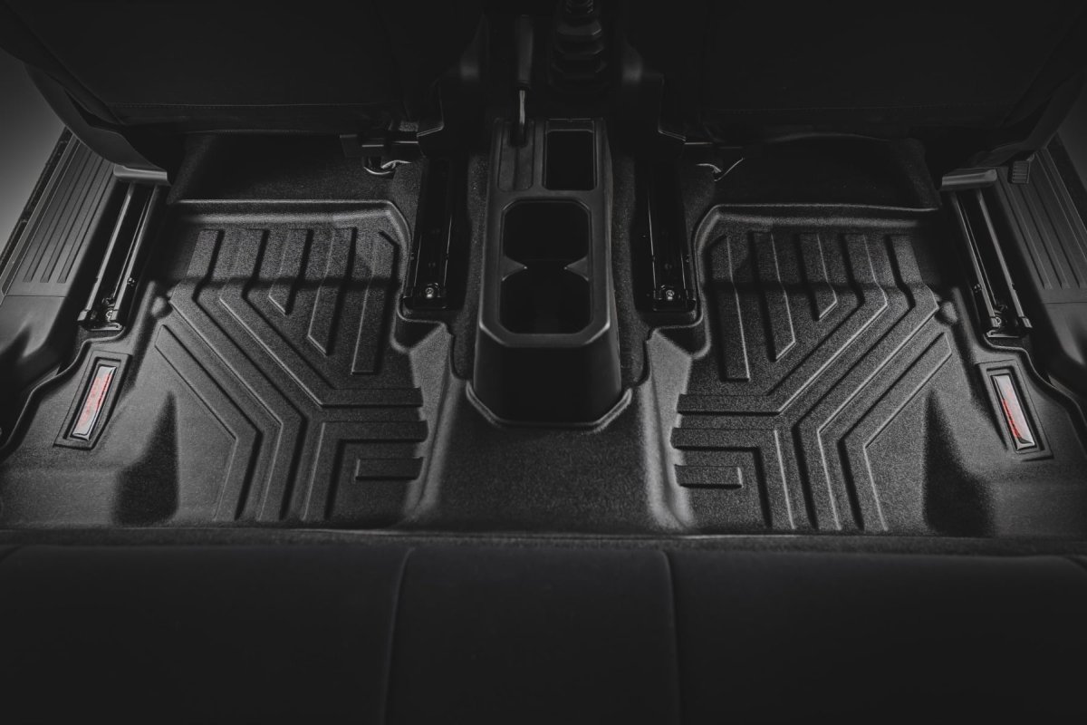 Suzuki Jimny Floor Mats - Front & Rear - Rough Country - Sure-Fit - 4WD - '18-'26